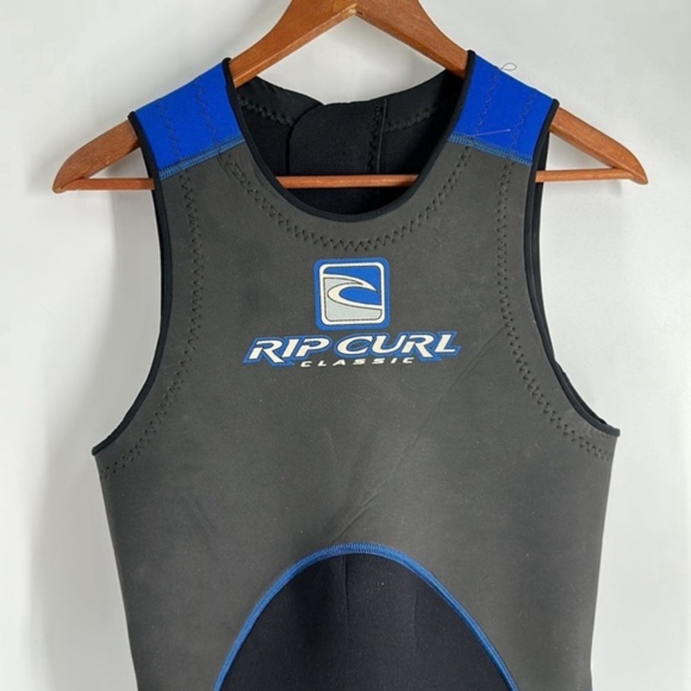 Rip Curl Classic wet suit sleeveless protective water gear diving surfing sz sm - Picture 7 of 13